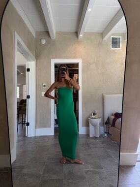Wolford x Revolve Fatal Dress Green